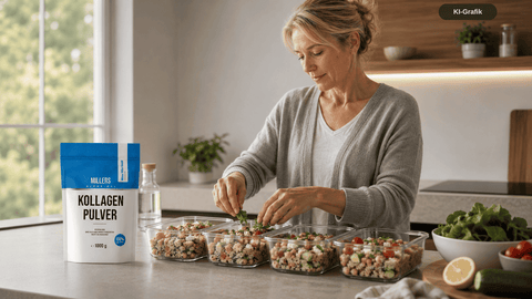 Kollagen Meal Prep Ideen für Büro und Alltag