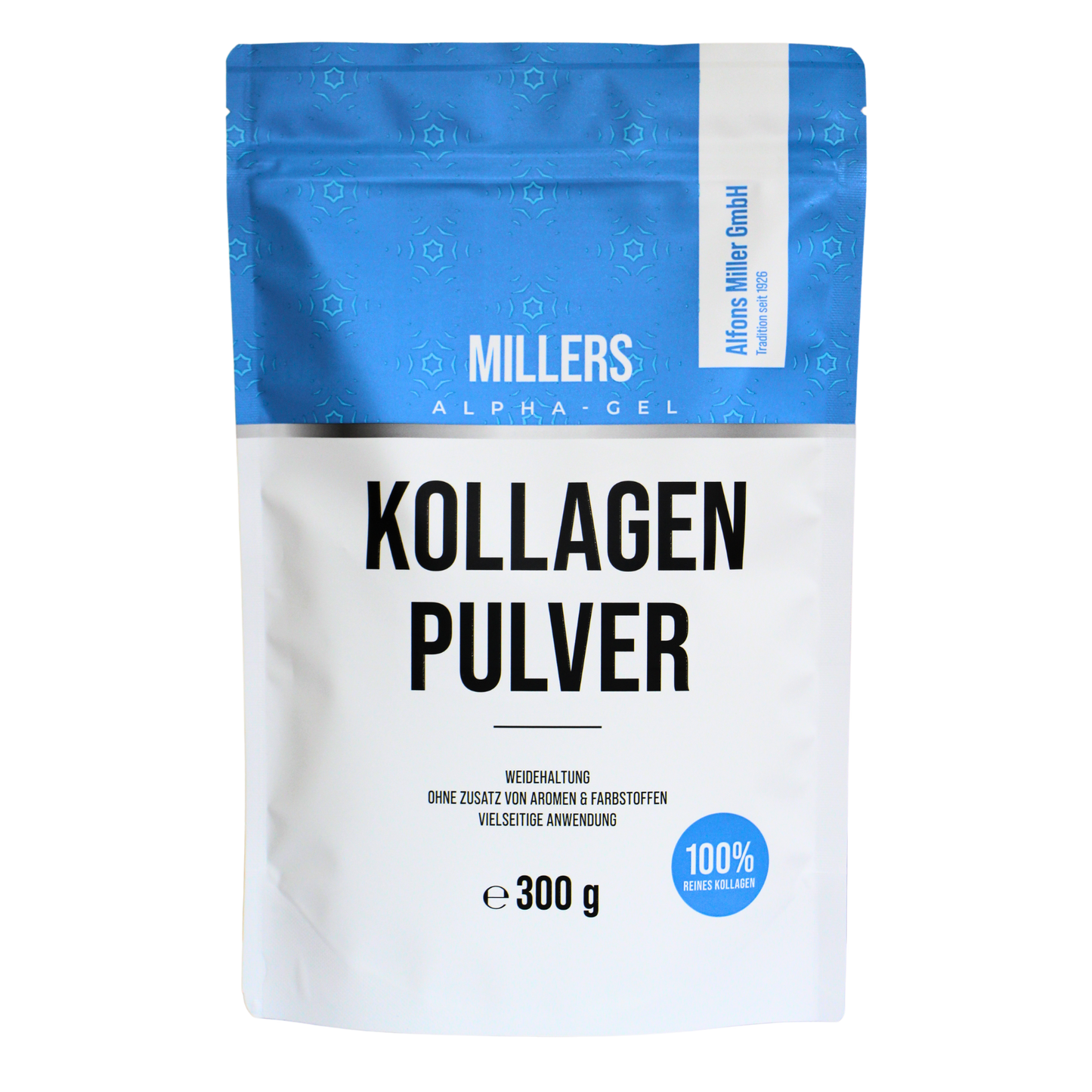 Millers Alpha-Gel 300 g - reines Kollagen Pulver